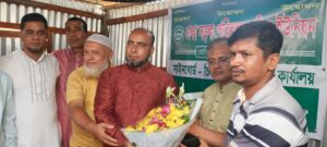 ঢাকা সড়ক পরিবহন শ্রমিক ইউনিয়ন সাইনবোর্ড উপ-কমিটির কার্যালয় উদ্বোধন