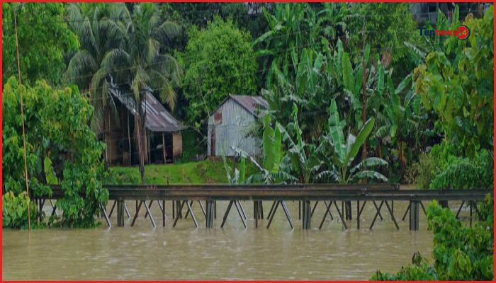 আগামী ৪৮ ঘণ্টায় দেশের আরও ৫ জেলায় বন্যার পূর্বাভাস