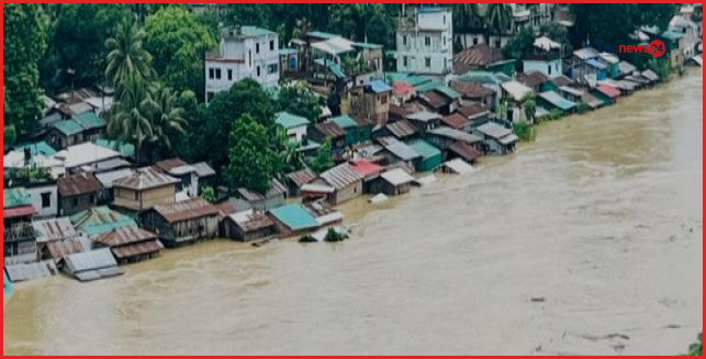 টানা বর্ষণে বান্দরবানে বন্যা পরিস্থিতির অবনতি, বিচ্ছিন্ন সড়ক যোগাযোগ