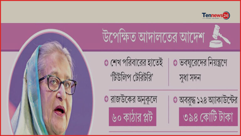 শেখ হাসিনার সম্পত্তি ক্রোকের নির্দেশ পুরোপুরি বাস্তবায়ন হয়নি