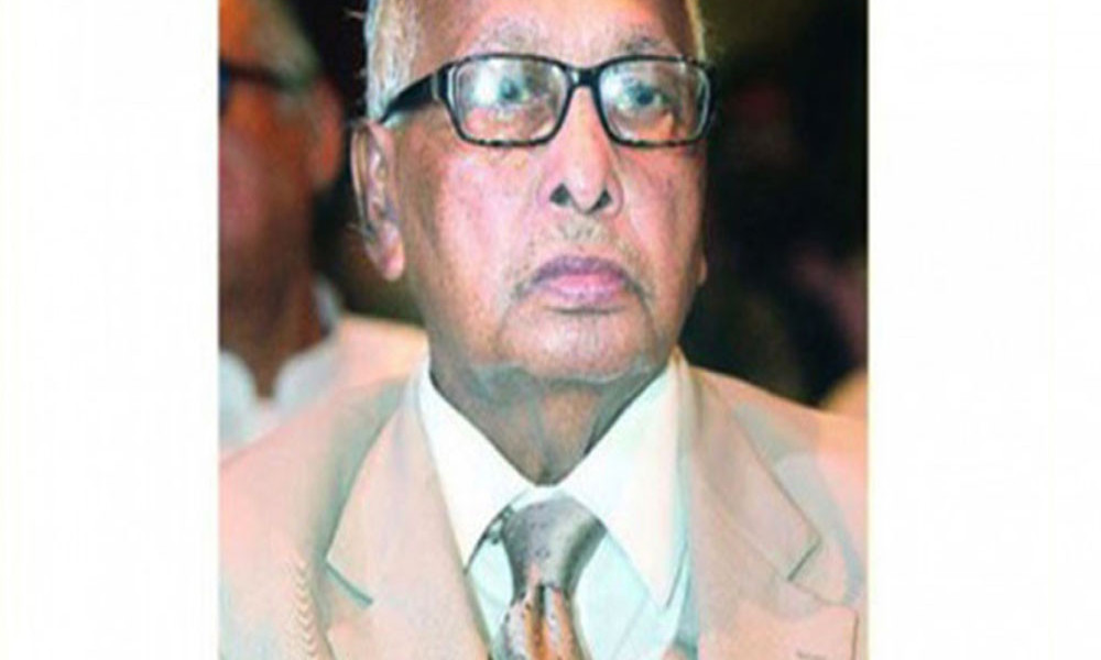 না ফেরার দেশে সাবেক স্পিকার ও ভারপ্রাপ্ত রাষ্ট্রপতি জমির উদ্দিন সরকার