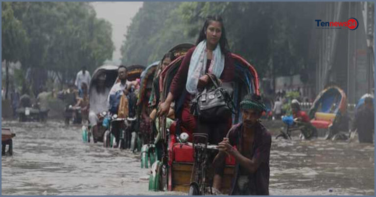 দেশজুড়ে ভারী বৃষ্টির সতর্কবার্তা আরও ২৪ ঘণ্টা বাড়াল আবহাওয়া অধিদপ্তর