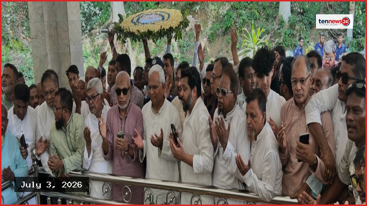 রাঙ্গুনিয়ায় শহীদ রাষ্ট্রপতি জিয়াউর রহমানের প্রথম সমাধিতে সমাজকল্যাণমন্ত্রীর শ্রদ্ধা