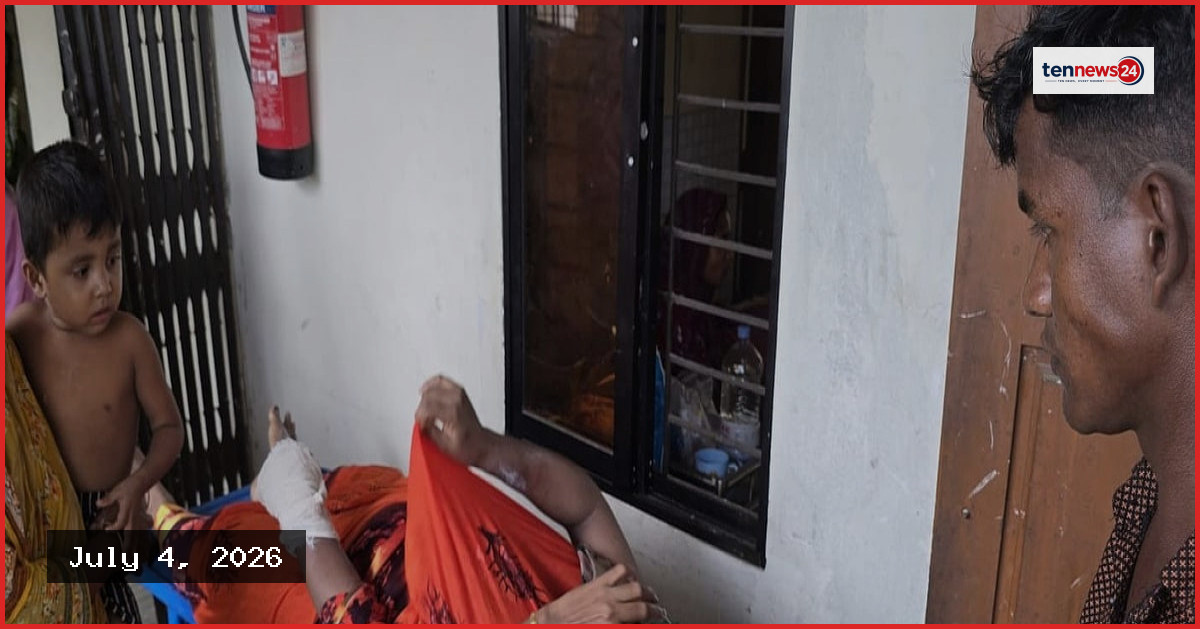 বাউফলে ননদের ছোড়া ফুটন্ত ভাতের হাঁড়িতে ঝলসে গেল গৃহবধূর শরীর