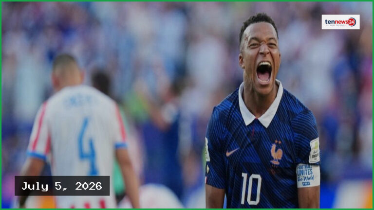 এমবাপ্পের পেনাল্টিতে কোয়ার্টার ফাইনালে ফ্রান্সের জয়