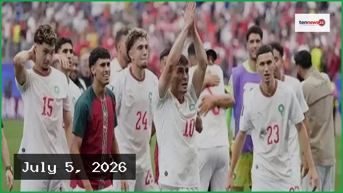 শক্তি প্রদর্শনে কানাডাকে হারিয়ে বিশ্বকাপের কোয়ার্টার ফাইনালে মরক্কো