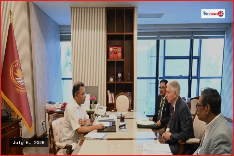 প্রধানমন্ত্রীর সঙ্গে এপিবির প্রধান নির্বাহী পিটার হল্যান্ডের বৈঠক