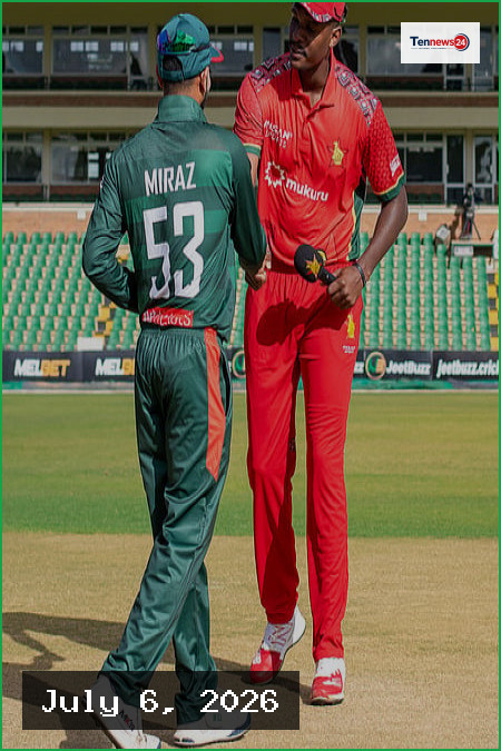 হারারেতে জিম্বাবুয়ের বিপক্ষে দ্রুত তিন উইকেট তুলে নিল বাংলাদেশ