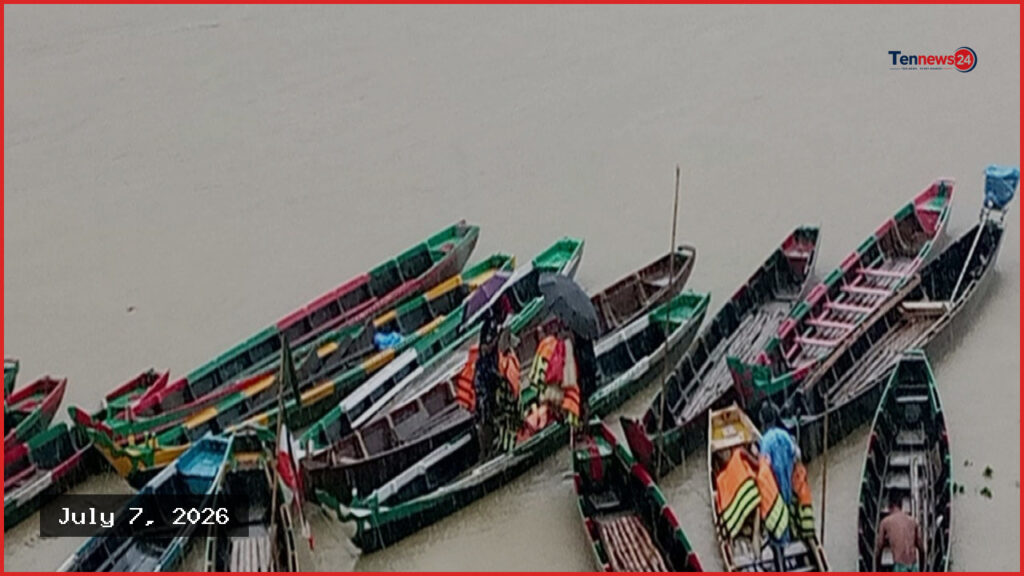 বান্দরবানের থানচিতে নাফাখুম জলপ্রপাতে আটকা ৬৯ পর্যটক