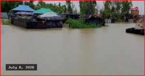 কক্সবাজারে ভারী বর্ষণ ও পাহাড়ধসে ১২ জনের মৃত্যু, প্লাবিত ৩৩ ইউনিয়ন