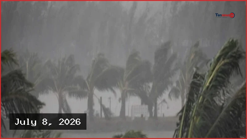 দেশের ১৯ জেলায় ঝড়ের পূর্বাভাস, নদীবন্দরে সতর্কতা জারি