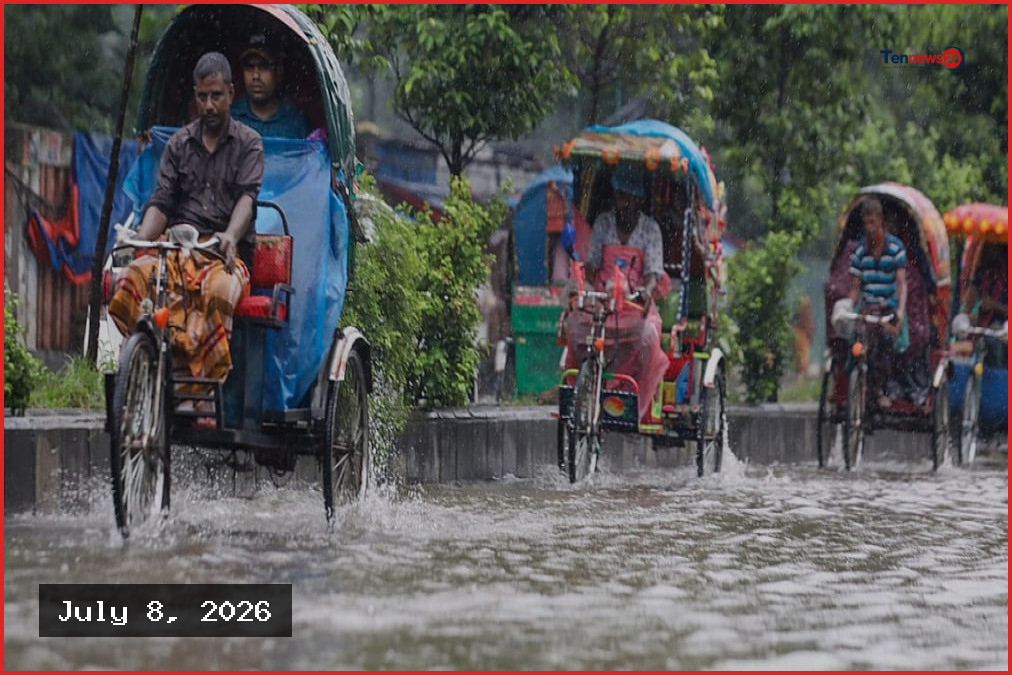 দেশের বিভিন্ন স্থানে ভারী বৃষ্টি, আরও বাড়তে পারে শুক্রবার থেকে