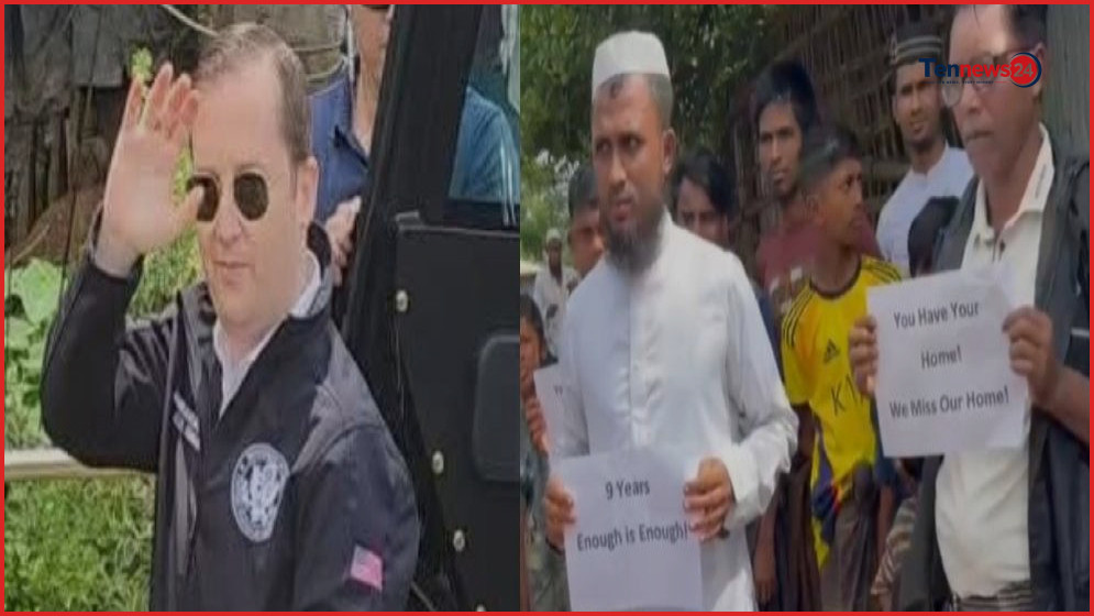 উখিয়ায় ট্রাম্পের বিশেষ দূত, নিজ দেশে ফেরার আকুতি রোহিঙ্গাদের