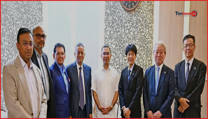 জাপানের প্রধানমন্ত্রীর উপদেষ্টার সঙ্গে বাংলাদেশের প্রধানমন্ত্রীর বৈঠক