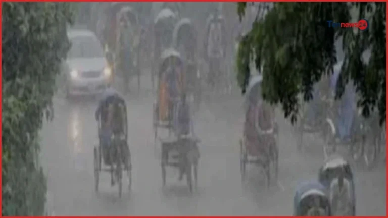 দেশের ১৯ অঞ্চলে আজ দুপুরের মধ্যে ঝড়ো হাওয়াসহ বৃষ্টির আভাস