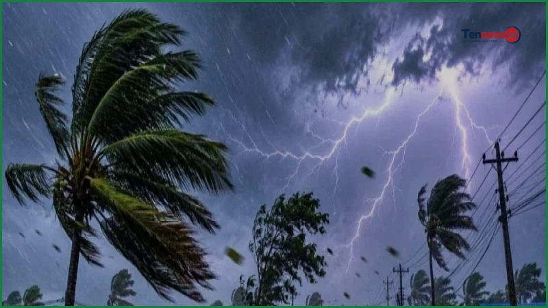 দেশের ৯ অঞ্চলে ৬০ কিলোমিটার বেগে ঝড়ের পূর্বাভাস