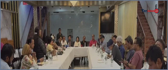 নিউ ইয়র্কে প্রবাসী সাংবাদিকদের সাথে মতিউর রহমান চৌধুরীর মিলনমেলা