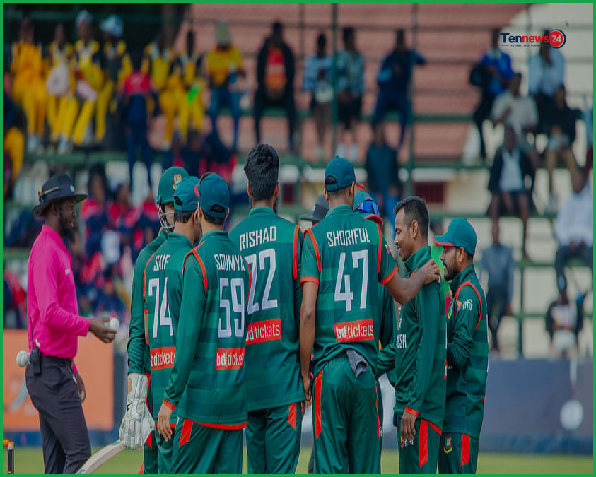 পাওয়ার প্লেতে ৫৪ রান তুলে জিম্বাবুয়ের এক উইকেট নিলেন নাহিদ রানা