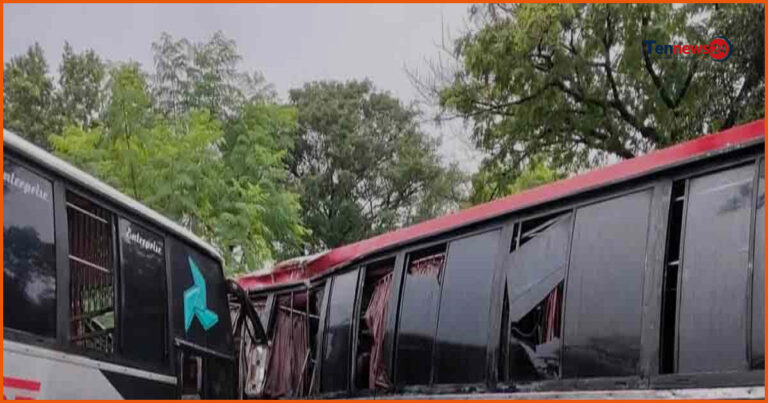 পাবনার সাথিয়ায় দুই বাসের সংঘর্ষে আহত ৭