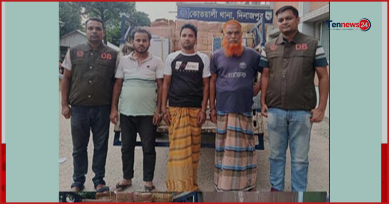 পার্বতীপুরে ১৫ হাজার বোতল যৌন উত্তেজক সিরাপসহ গ্রেপ্তার ৩