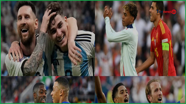 বিশ্বকাপের সেমিফাইনাল: শিরোপা জয়ের লড়াইয়ে চার দলের তারকারা
