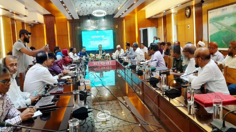 মাগুরায় জুলাই শহীদ ও গণঅভ্যুত্থান দিবস পালনে প্রস্তুতি সভা