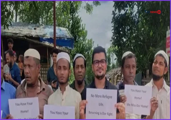 রোহিঙ্গা ক্যাম্পে সার্জিও গোর, প্রত্যাবাসনের আকুতি জানালেন বাস্তুচ্যুতরা