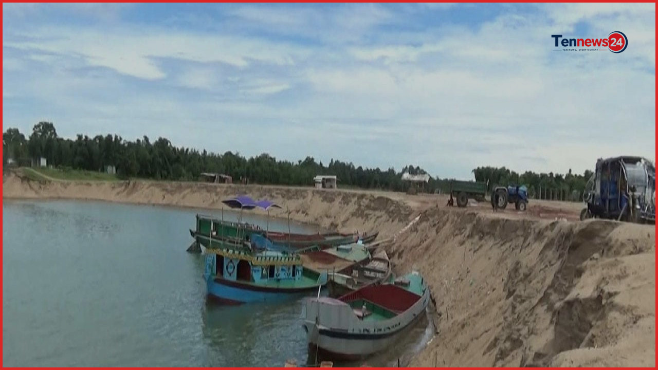 সুনামগঞ্জে রাতে বালু উত্তোলন ও পরিবহনে নিষেধাজ্ঞা জারি