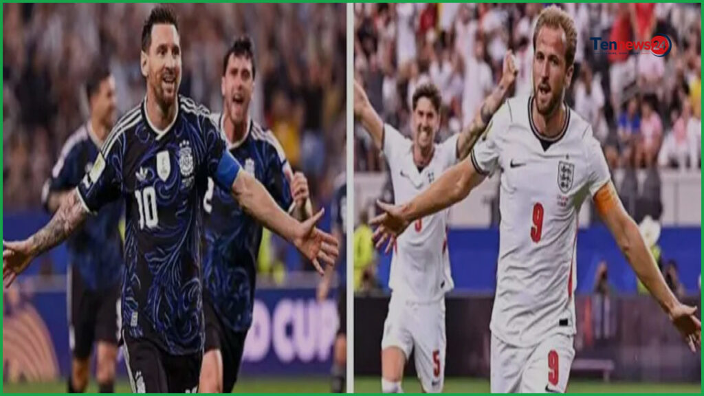 সেমিফাইনালে দীর্ঘ দুই দশক পর মুখোমুখি আর্জেন্টিনা ও ইংল্যান্ড