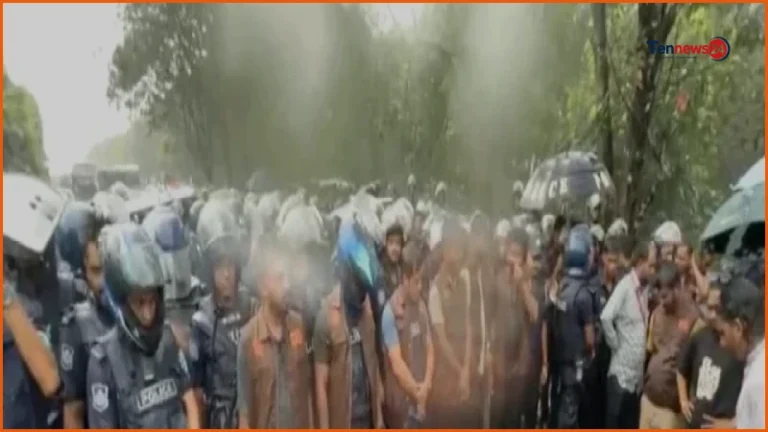 হবিগঞ্জ যাওয়ার পথে আবারও পুলিশি বাধার মুখে এনসিপির গাড়িবহর
