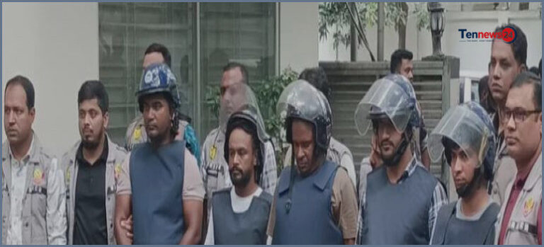উত্তরায় সোয়া কোটি টাকা লুট: পাঁচ ডাকাত গ্রেপ্তার, উদ্ধার ১২ লাখ