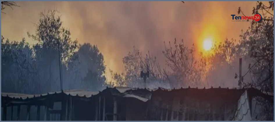 গ্রিসে দাবানল ছড়ানোর অভিযোগে ইসরায়েলি পর্যটক আটক