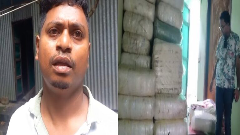 চাঁদপুরে অর্ধকোটি টাকার চোরাই ভারতীয় কাপড়-জিরা উদ্ধার, আটক ১