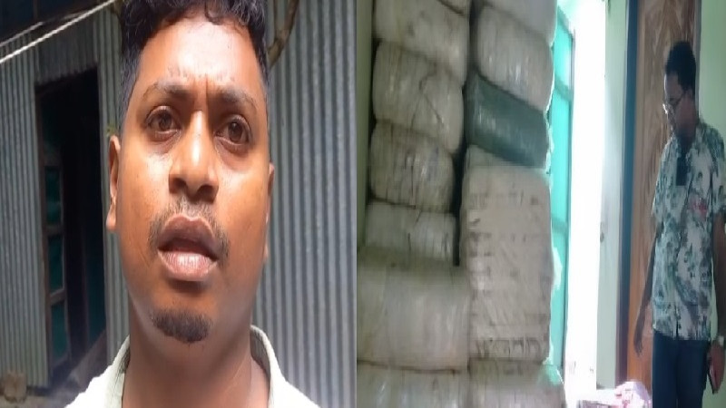 চাঁদপুরে অর্ধকোটি টাকার চোরাই ভারতীয় কাপড়-জিরা উদ্ধার, আটক ১