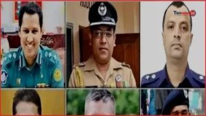 চাকরি হারালেন বিপ্লব, সুদীপ, রুহানীসহ ছয় পুলিশ কর্মকর্তা