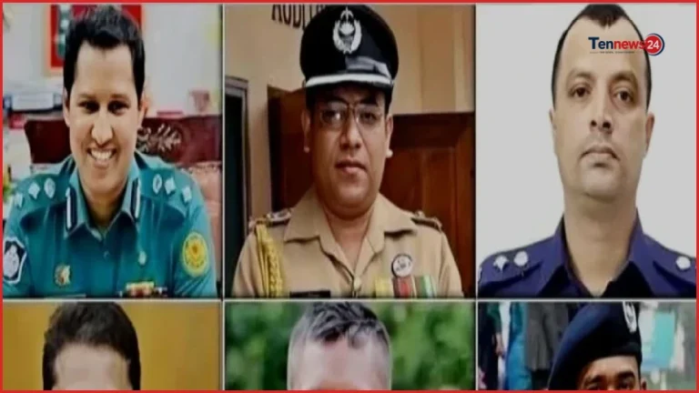চাকরি হারালেন বিপ্লব, সুদীপ, রুহানীসহ ছয় পুলিশ কর্মকর্তা