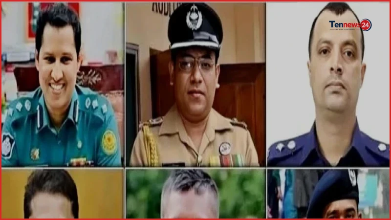 চাকরি হারালেন বিপ্লব, সুদীপ, রুহানীসহ ছয় পুলিশ কর্মকর্তা