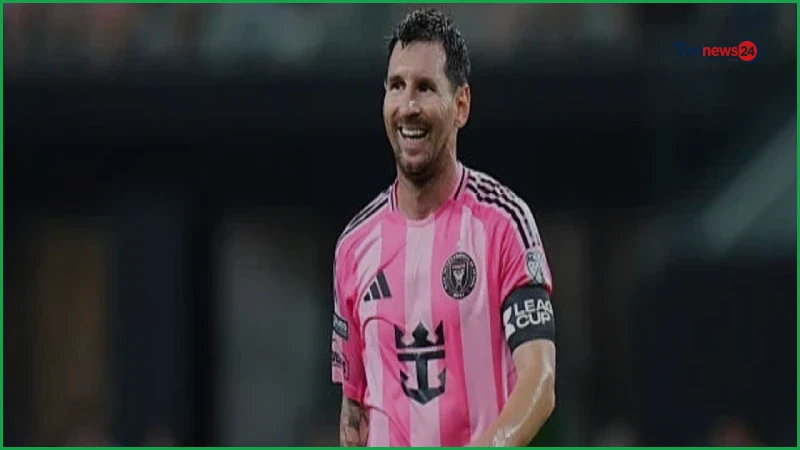 জোড়া গোল করে মায়ামির জয়ে মেসির নতুন রেকর্ড