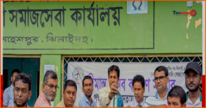 ঝিনাইদহের মহেশপুরে অসহায় পরিবার ও বিদ্যালয়ে টিউবওয়েল বিতরণ