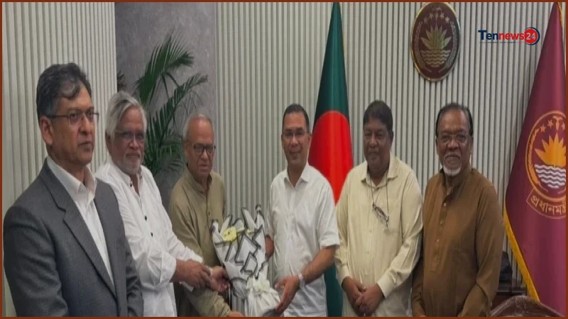 তারেক রহমানের সঙ্গে সাক্ষাৎ করলেন বিএনপির নতুন চার স্থায়ী সদস্য