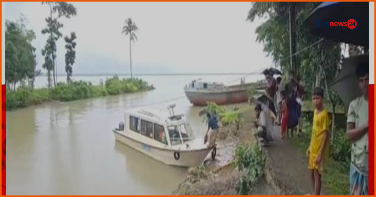দশমিনায় তেঁতুলিয়া নদীতে সাঁতার কেটে পার হতে গিয়ে যুবক নিখোঁজ
