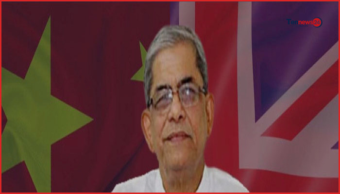 নতুন রাষ্ট্রপতি মির্জা ফখরুলকে যুক্তরাজ্য ও চীনের অভিনন্দন