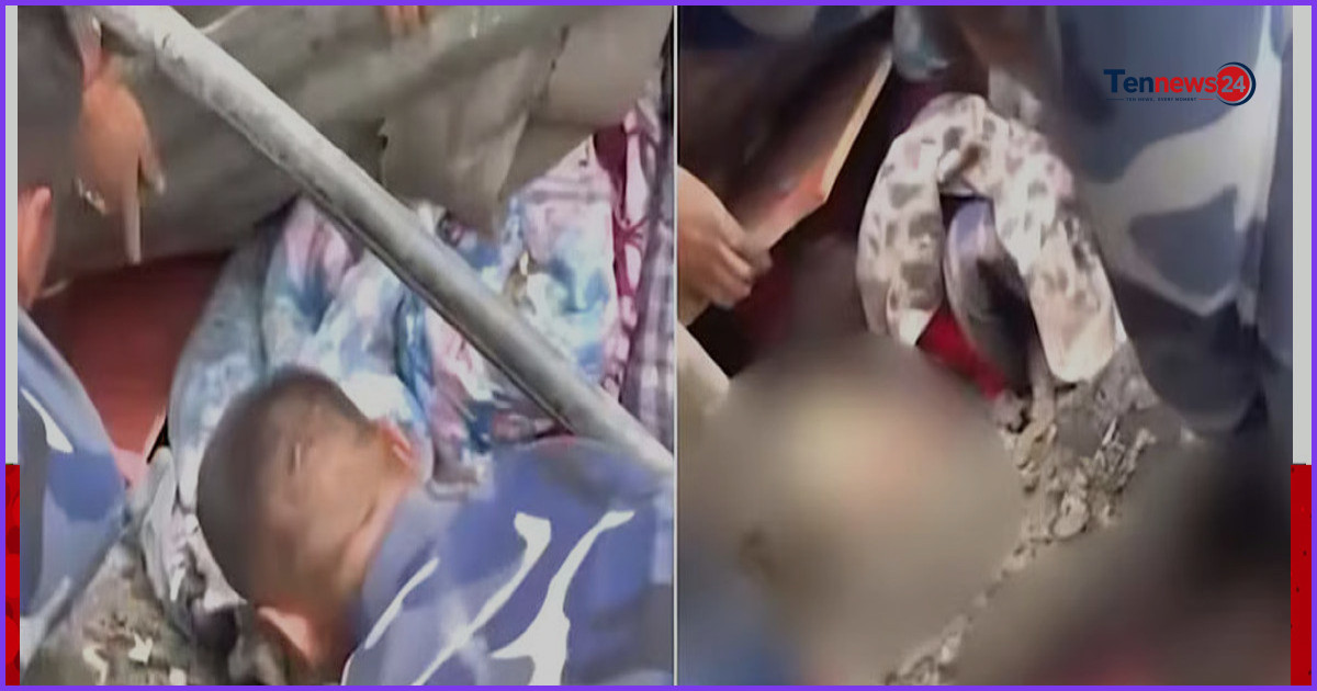 নেপালের রসুয়ায় ধ্বংসস্তূপের নিচে তিন দিন আটকে থাকা শিশু উদ্ধার