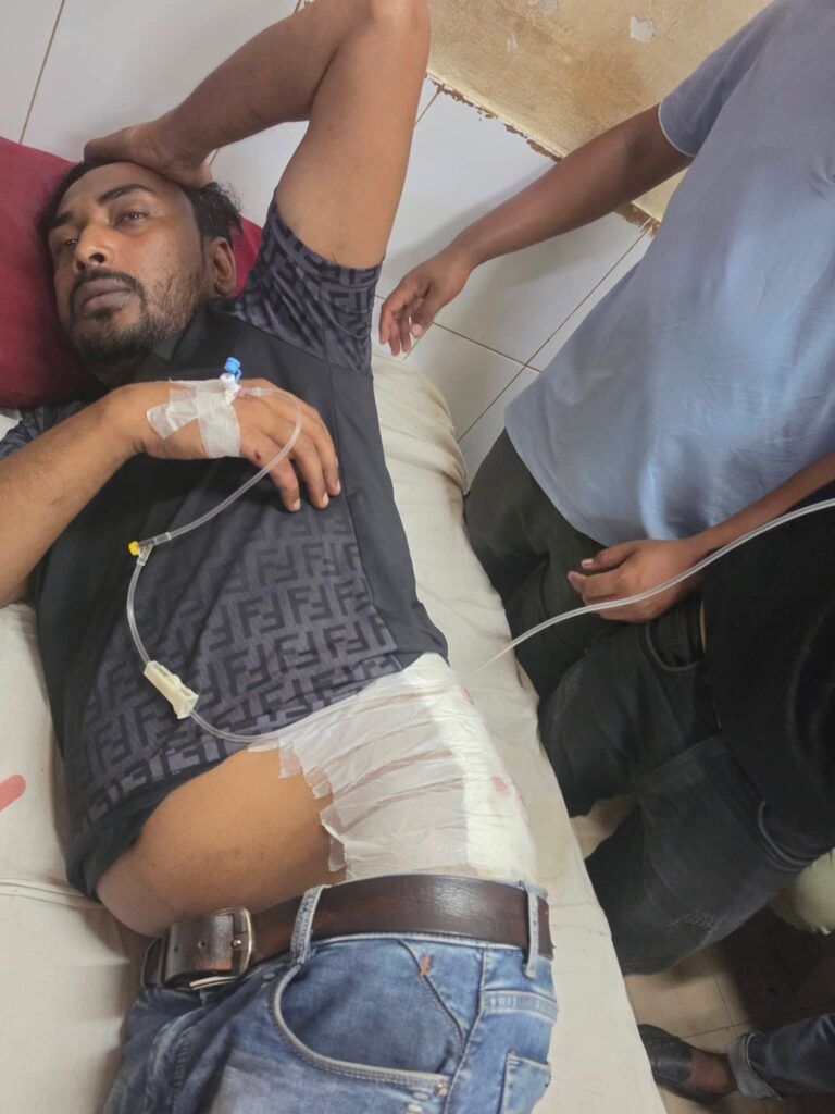 নোয়াখালীর বেগমগঞ্জে ওয়ার্ড যুবদল সভাপতিকে গুলি করে জখম