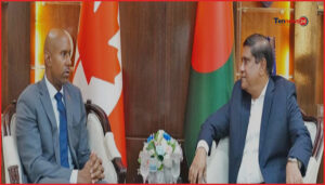 প্রতিরক্ষা উপদেষ্টার সাথে কানাডার হাইকমিশনারের দ্বিপক্ষীয় আলোচনা