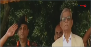 বঙ্গভবনে প্রথম কর্মদিবস শুরু করলেন রাষ্ট্রপতি মির্জা ফখরুল