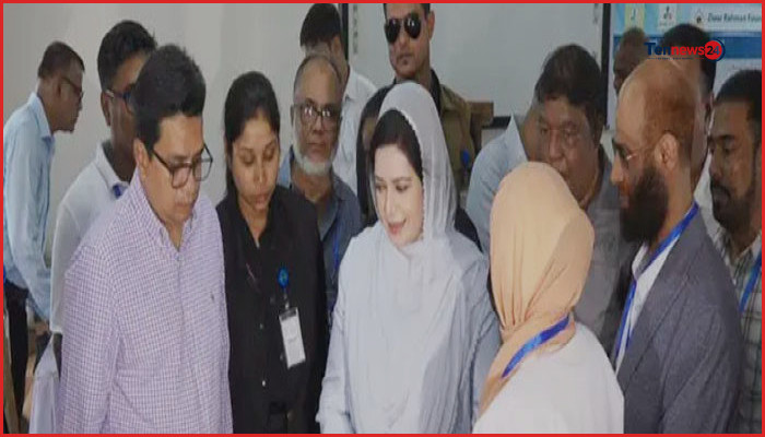 বিনামূল্যে চোখের চিকিৎসা ক্যাম্প পরিদর্শন করলেন ডা. জুবাইদা রহমান