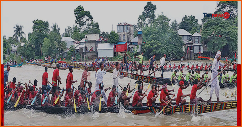 বিয়ানীবাজারে সোনাই নদীতে নৌকাবাইচ নিয়ে বিরোধের শান্তিপূর্ণ সমাধান