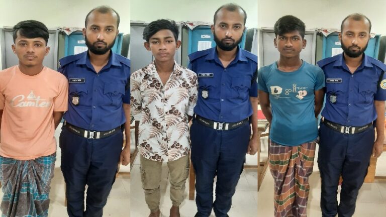 বোরহানউদ্দিনে স্কুলছাত্রীকে সংঘবদ্ধ ধর্ষণের ঘটনায় গ্রেপ্তার ৩