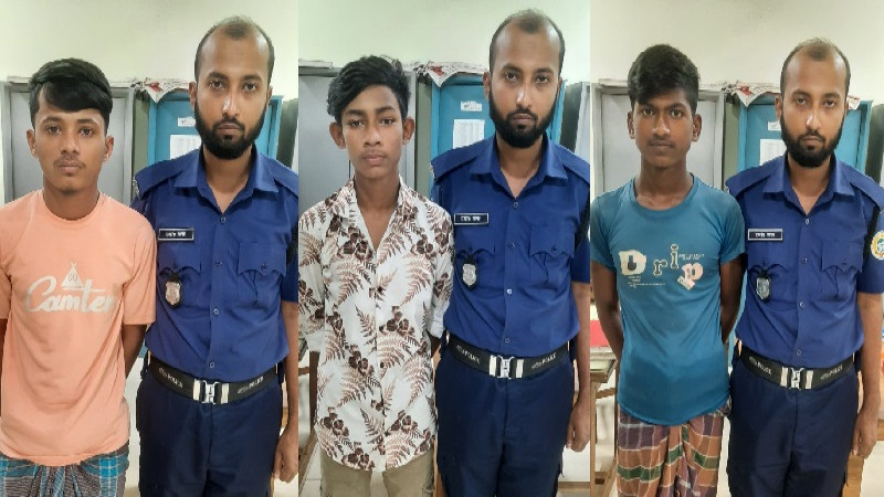 বোরহানউদ্দিনে স্কুলছাত্রীকে সংঘবদ্ধ ধর্ষণের ঘটনায় গ্রেপ্তার ৩